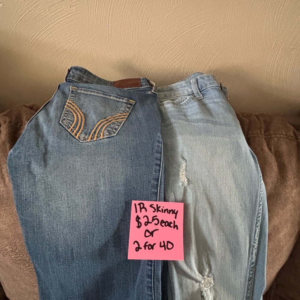 Stylish Women's Hollister Blue Jeans
